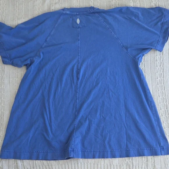 FP Movement by Free People Icon Tee Ultra Indigo Small - Picture 7 of 8